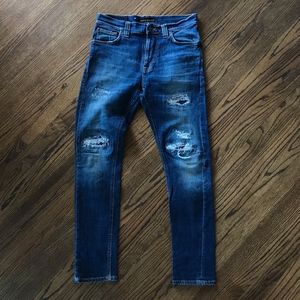 Nudie Denim Brute Knut Replica Skinny Size 27x30